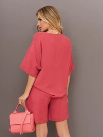 Костюми ISSA Plus модель 13437_terracotta Фото