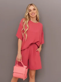 Костюми ISSA Plus модель 13437_terracotta Фото