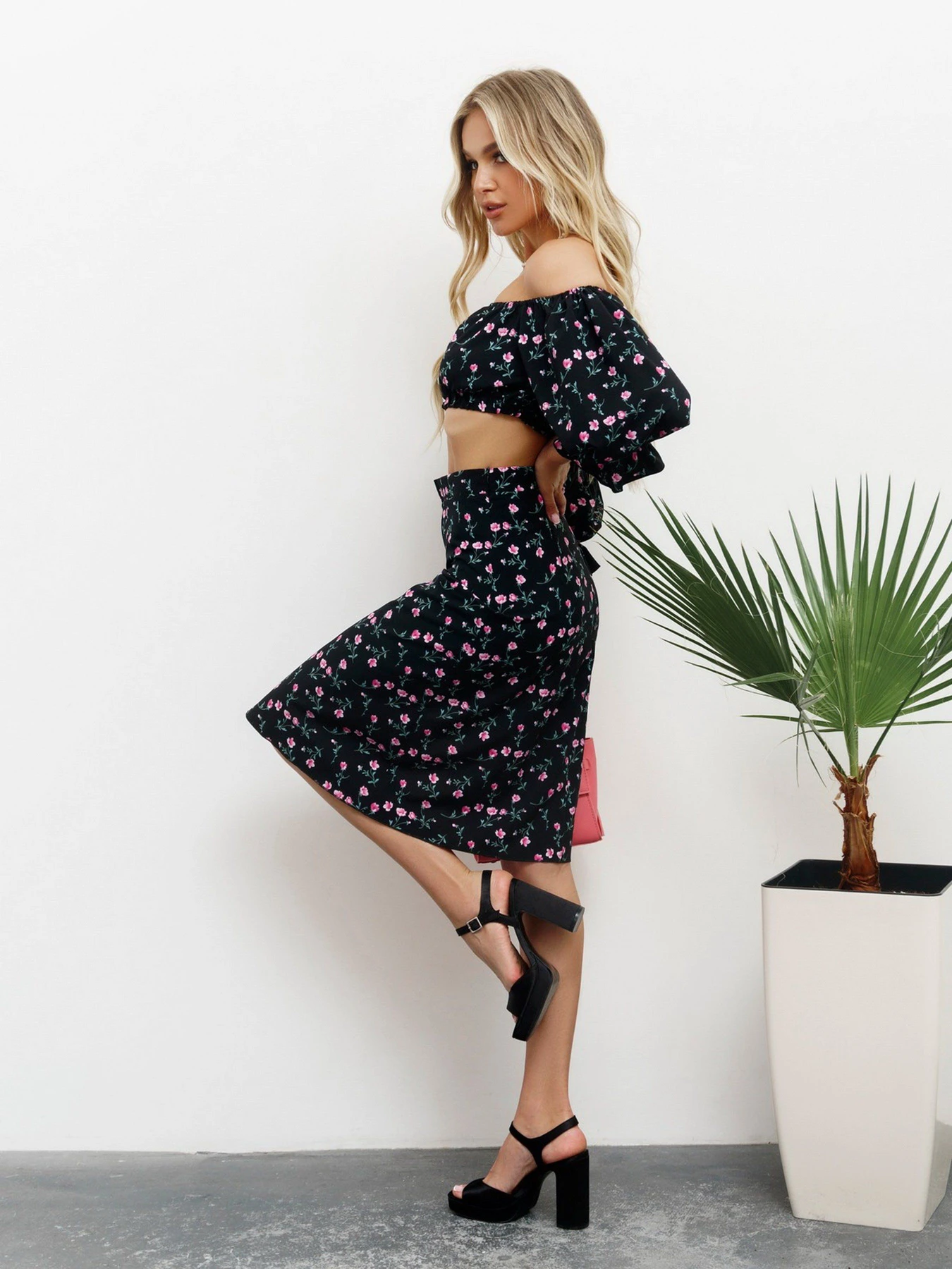 Костюмы ISSA Plus модель SA-416_black Фото