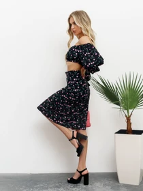 Костюмы ISSA Plus модель SA-416_black Фото