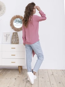 Сорочки ISSA Plus модель 12123_darkpink Фото
