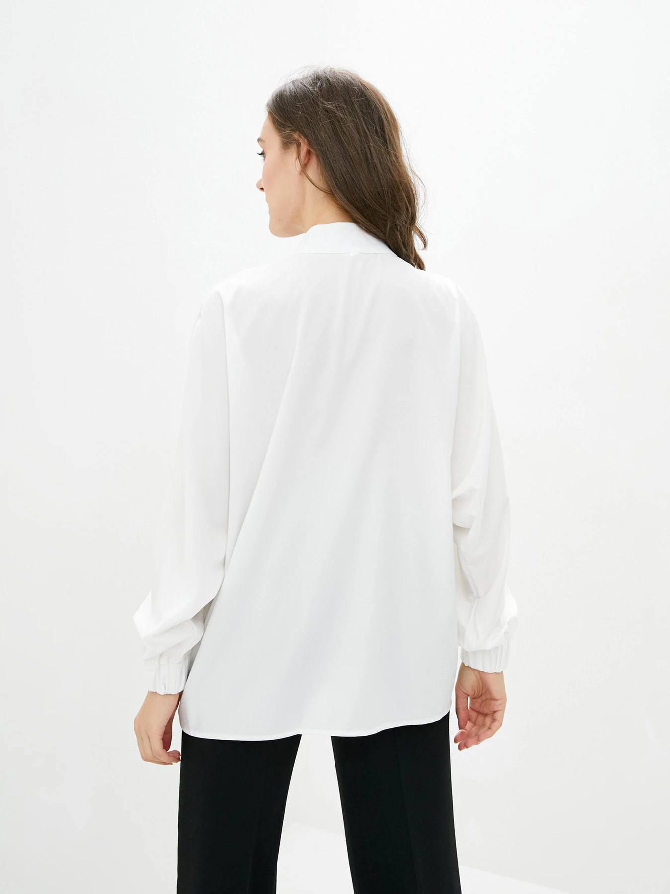 Сорочки ISSA Plus модель 12830_white Сорочки ISSA Plus модель 12830_white Фото