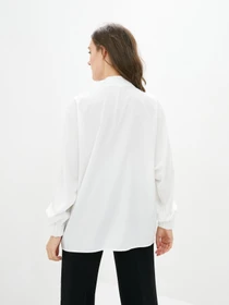 Сорочки ISSA Plus модель 12830_white Фото