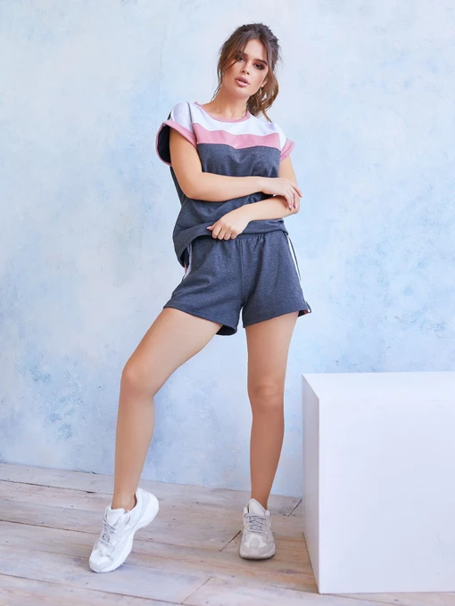 Костюми ISSA Plus модель 11950_darkgray Фото