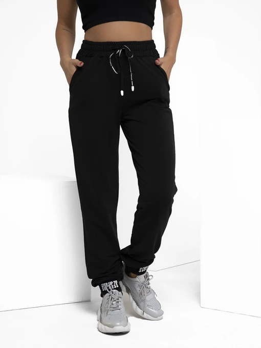 Брюки ISSA Plus модель 12247_black Фото