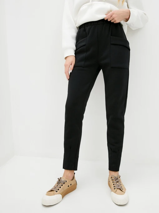 Брюки ISSA Plus модель 12264_black Фото