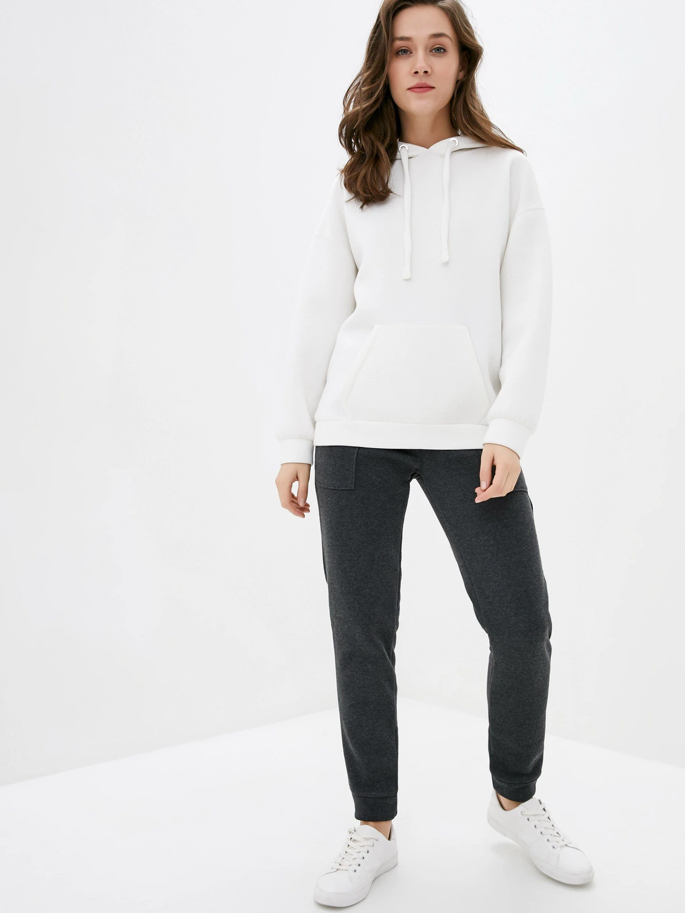 Брюки ISSA Plus модель 12480_darkgray Брюки ISSA Plus модель 12480_darkgray Фото