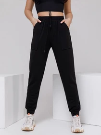 Брюки ISSA Plus модель 12480_black Фото