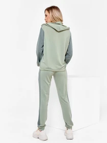 Костюмы ISSA Plus модель 12545_olive Фото