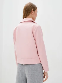 Куртки та дублянки ISSA Plus модель SA-111_pink Фото