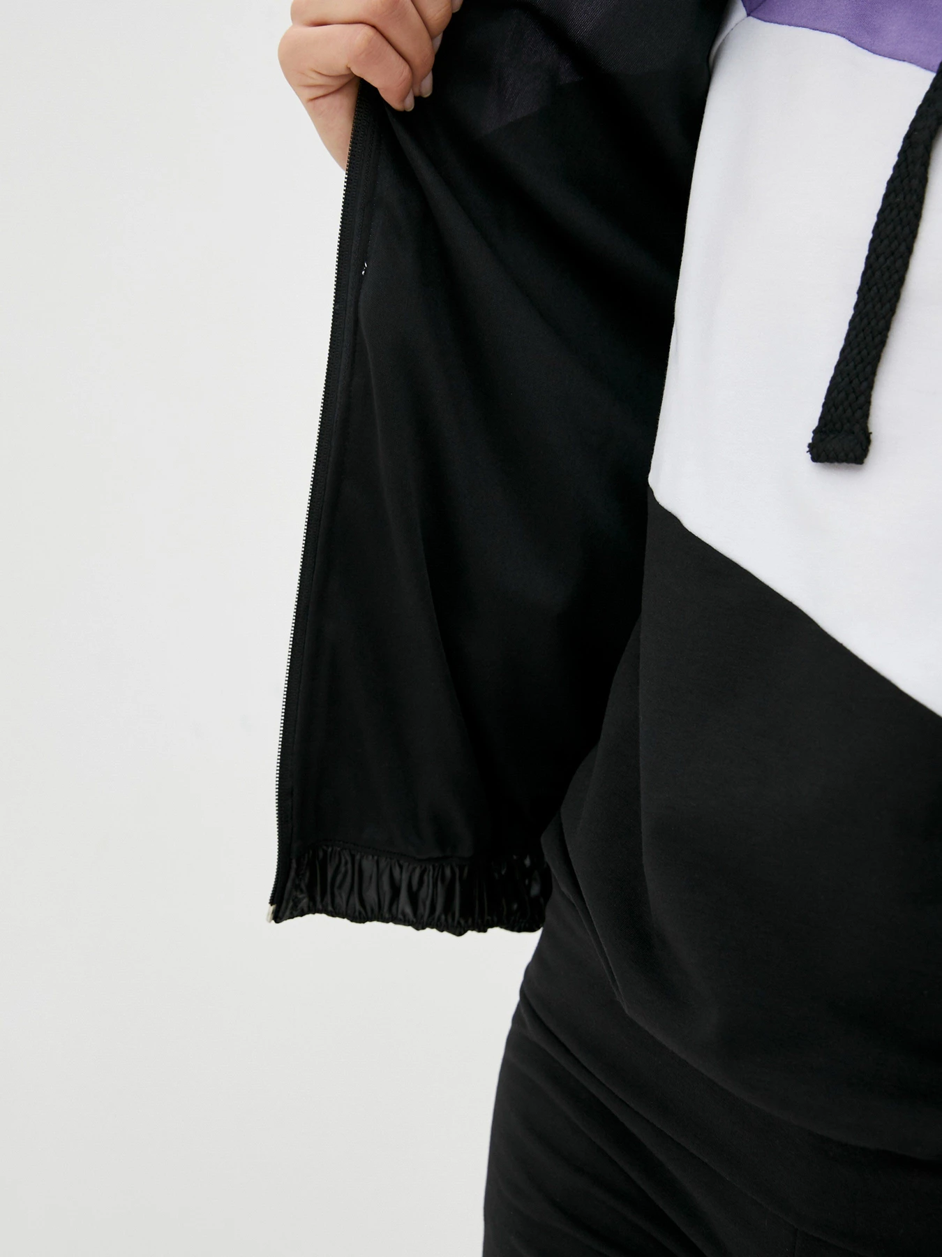Куртки та дублянки ISSA Plus модель SA-122_blacklilac Фото