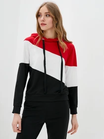 Костюмы ISSA Plus модель SA-33_blackred Фото