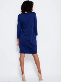 Платья ISSA Plus модель 10188_darkblue Фото