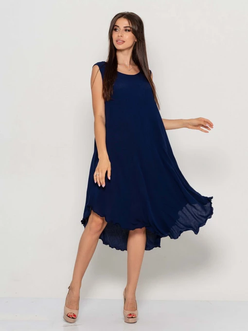 Платья ISSA Plus модель 10800_darkblue Фото
