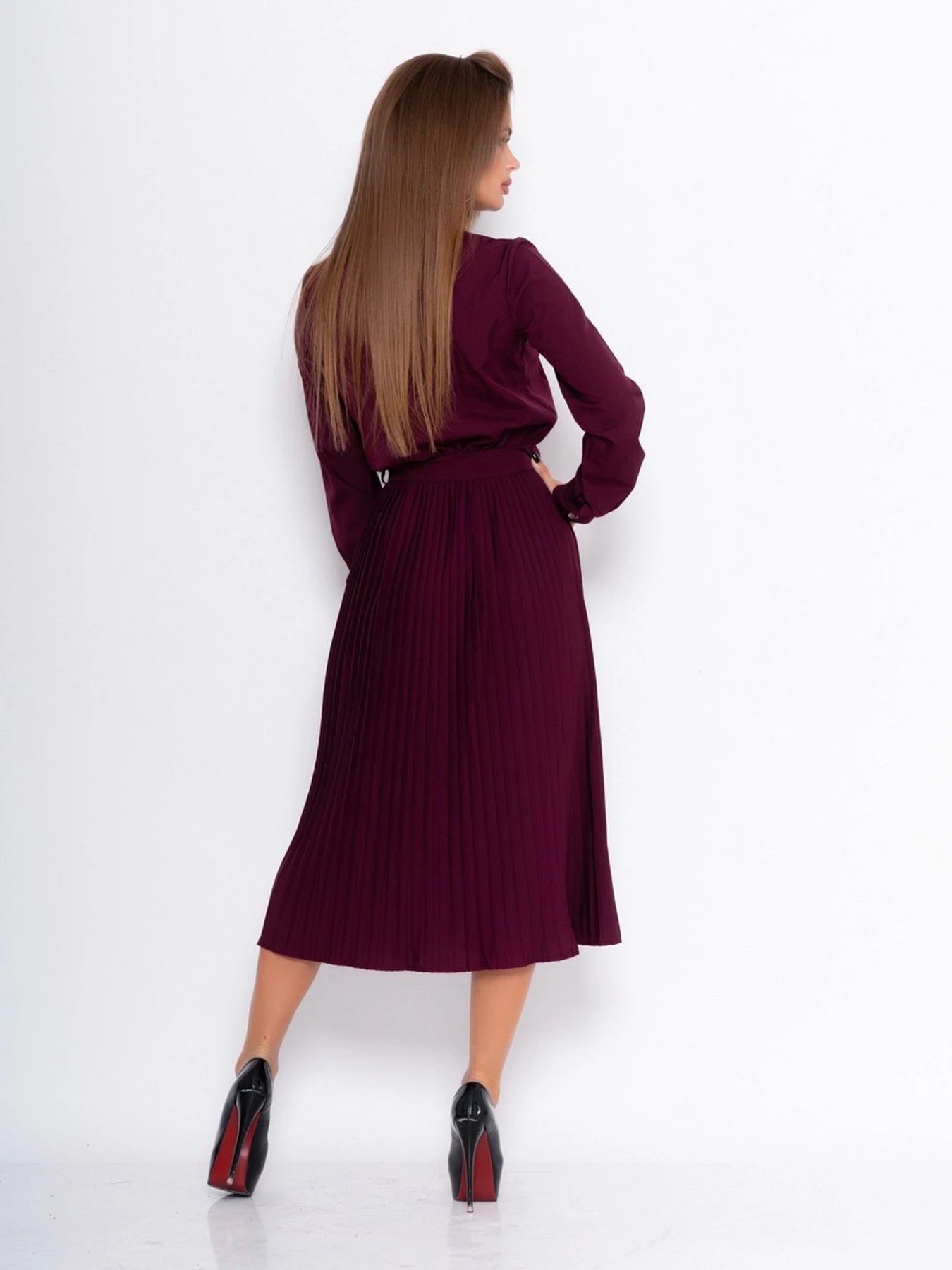 Сукні ISSA Plus модель 11069_purple Сукні ISSA Plus модель 11069_purple Фото