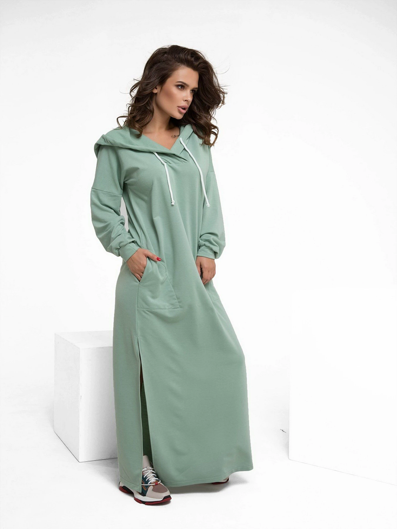 Платья ISSA Plus модель 12219_mint Фото