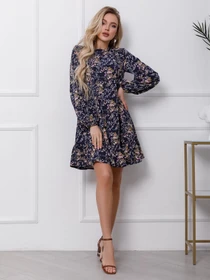 Сукні ISSA Plus модель 12419_multicolor Фото
