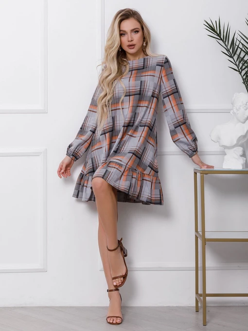 Сукні ISSA Plus модель 12421_grey Фото