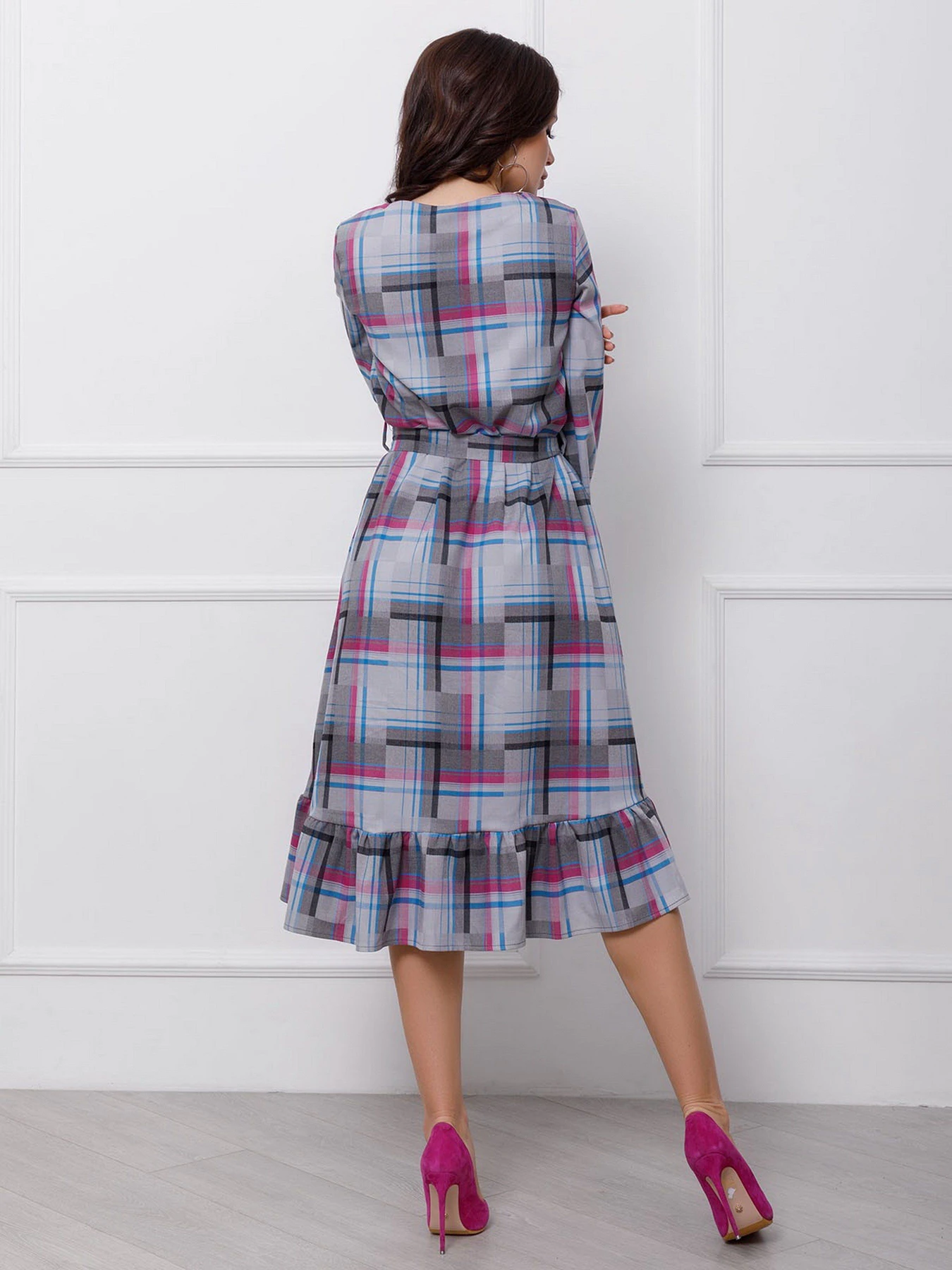 Сукні ISSA Plus модель 12427_grey Сукні ISSA Plus модель 12427_grey Фото