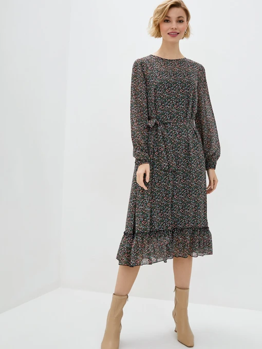 Сукні ISSA Plus модель 12533_multicolor Фото