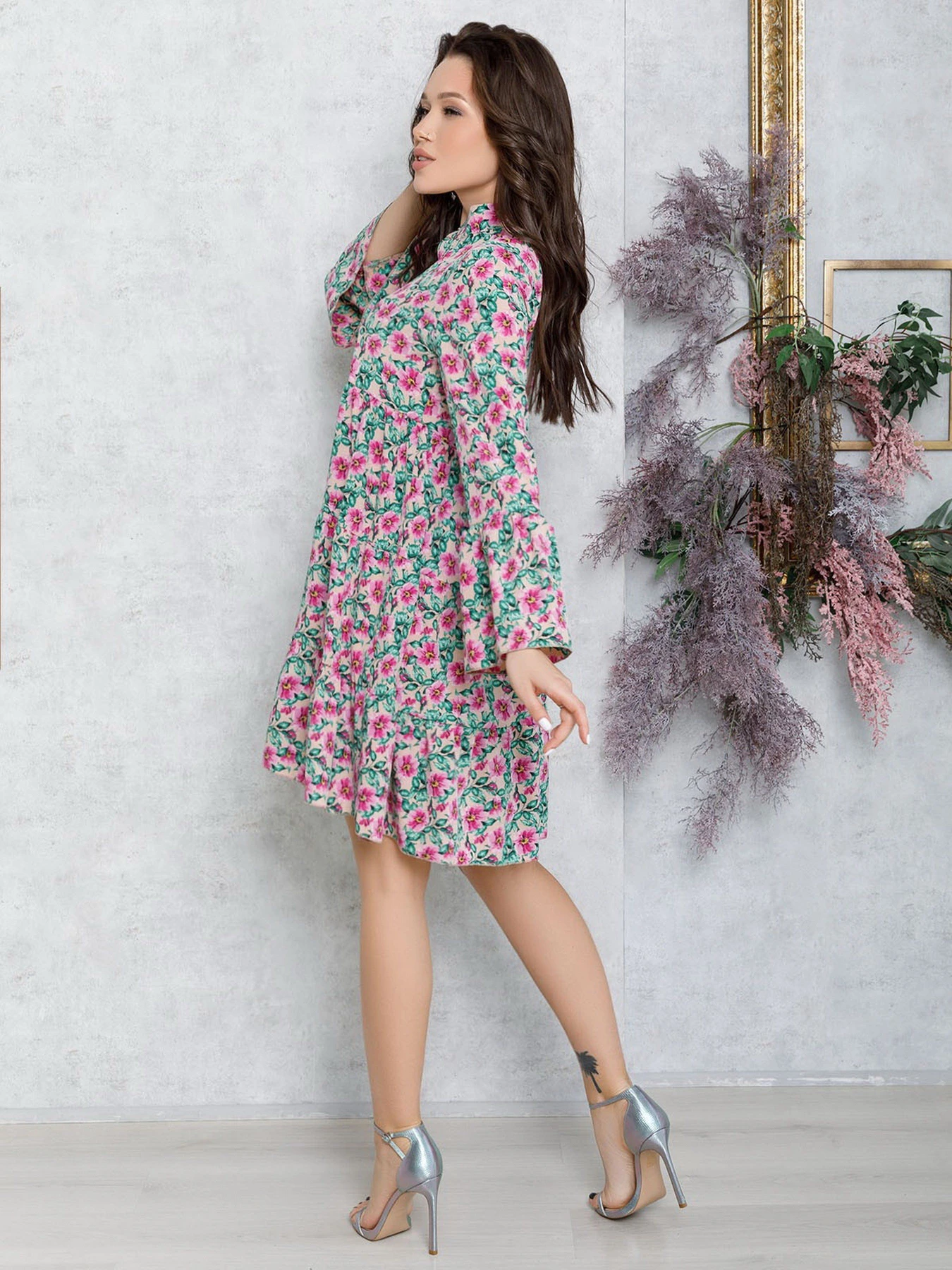 Платья ISSA Plus модель 12575_multicolor Платья ISSA Plus модель 12575_multicolor Фото