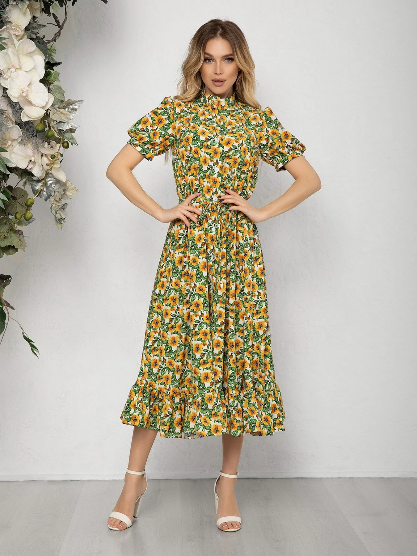 Платья ISSA Plus модель 12577_multicolor Платья ISSA Plus модель 12577_multicolor Фото