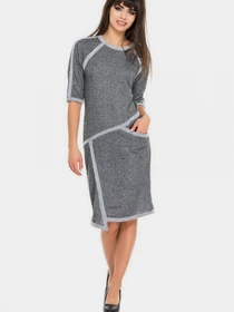 Сукні ISSA Plus модель 9275_grey Фото