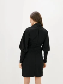 Платья ISSA Plus модель SA-12_black Фото