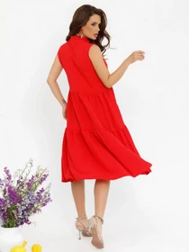Сукні ISSA Plus модель SA-274_red Фото