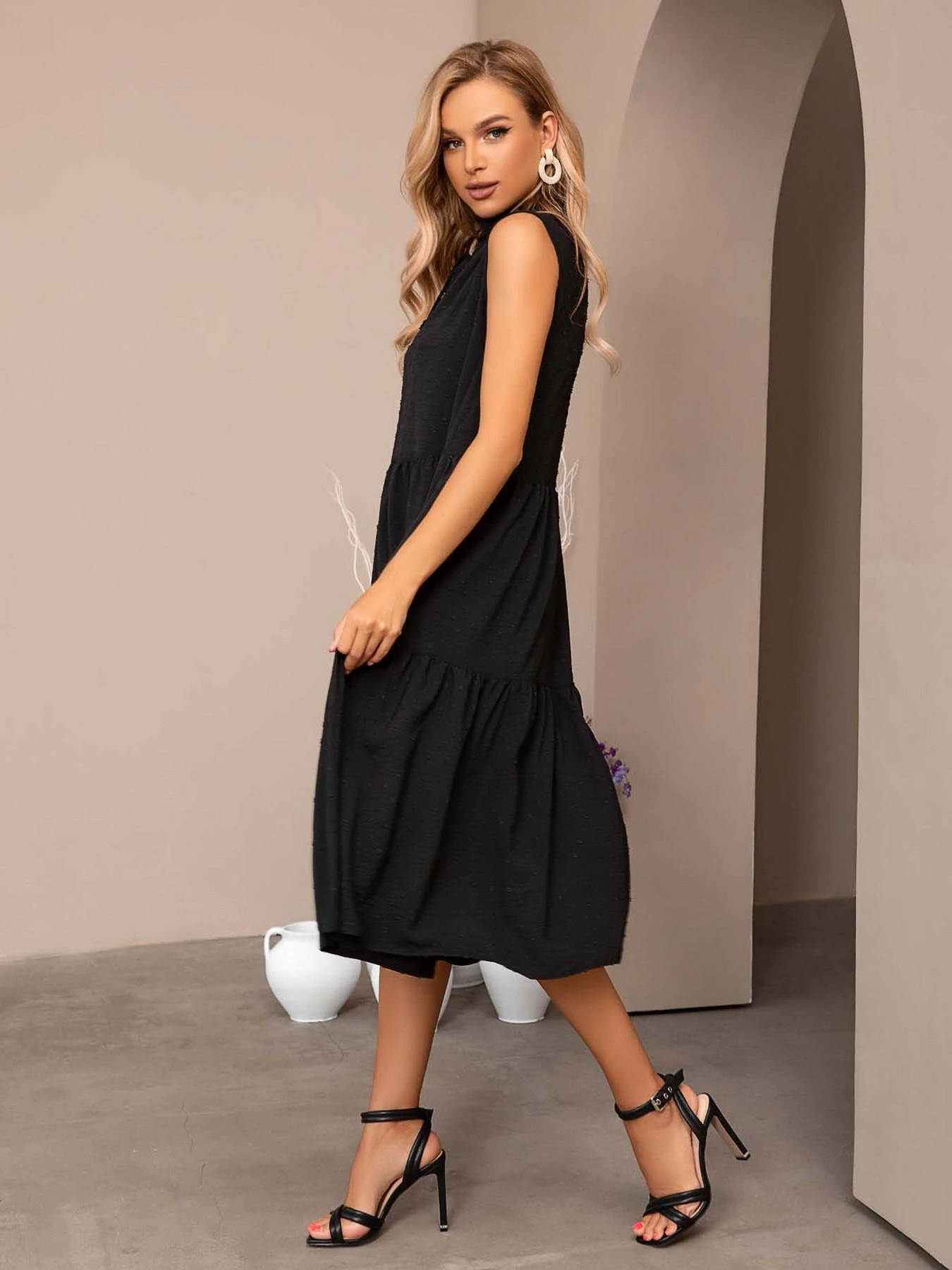 Сукні ISSA Plus модель SA-274_black Сукні ISSA Plus модель SA-274_black Фото