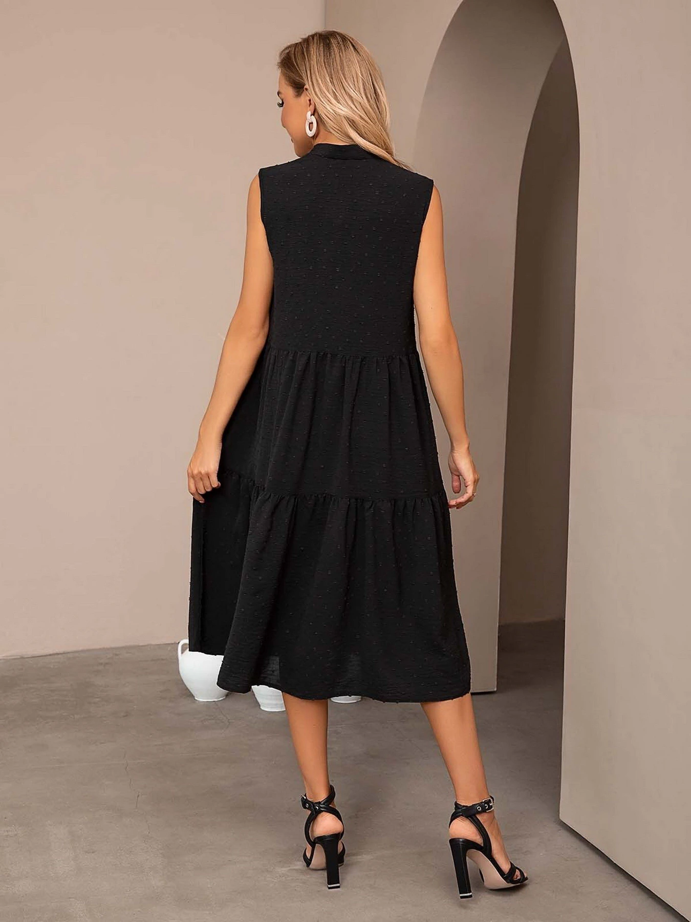 Сукні ISSA Plus модель SA-274_black Сукні ISSA Plus модель SA-274_black Фото