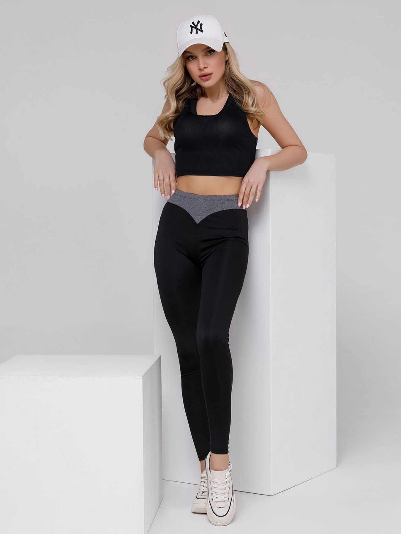 Брюки ISSA Plus модель 12481_blackgrey Брюки ISSA Plus модель 12481_blackgrey Фото