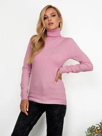 Свитры и кардиганы ISSA Plus модель WN19-99_светло-розовый Фото