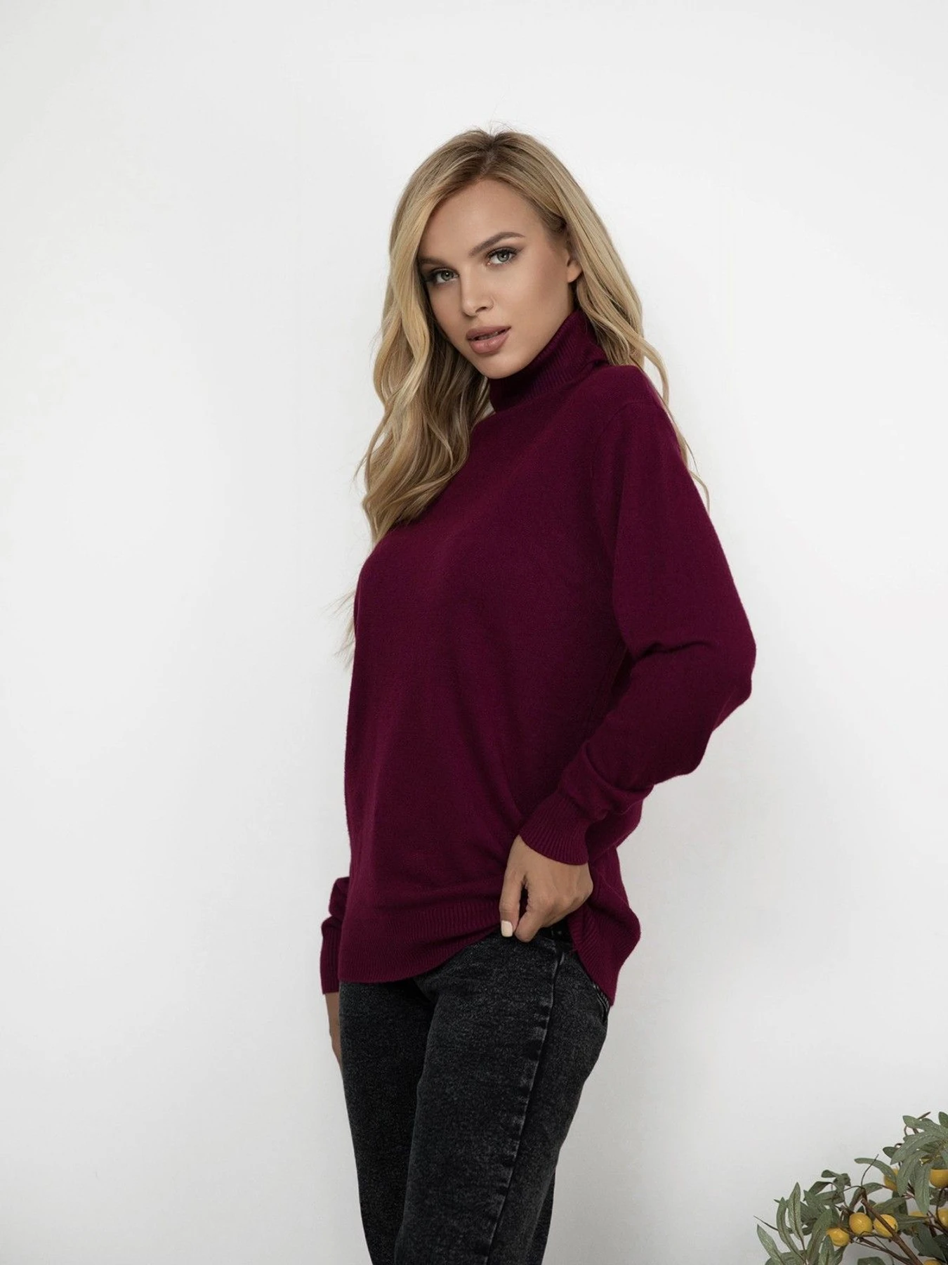Светри та кардигани ISSA Plus модель WN19-99_purple Фото