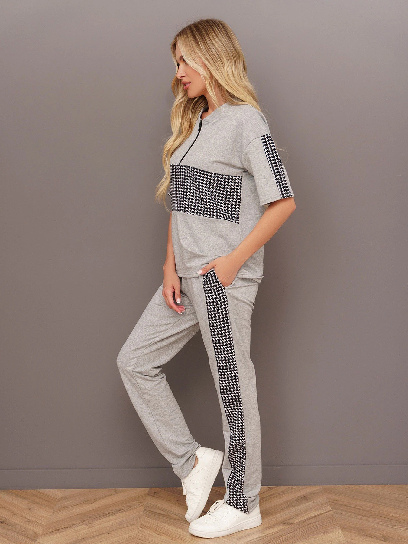 Костюми ISSA Plus модель 13445_grey Фото