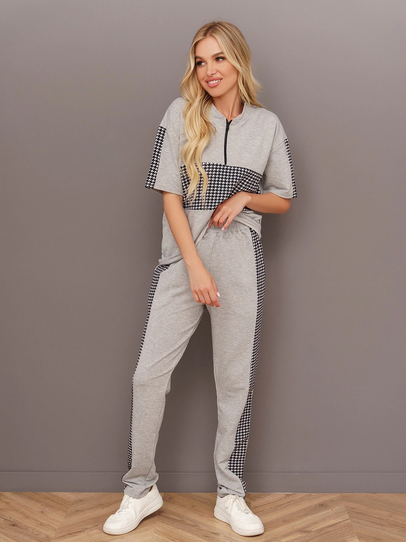Костюми ISSA Plus модель 13445_grey Фото