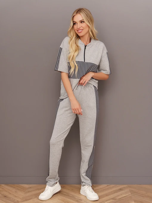 Костюми ISSA Plus модель 13445_grey Фото