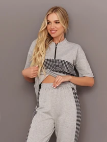 Костюми ISSA Plus модель 13445_grey Фото