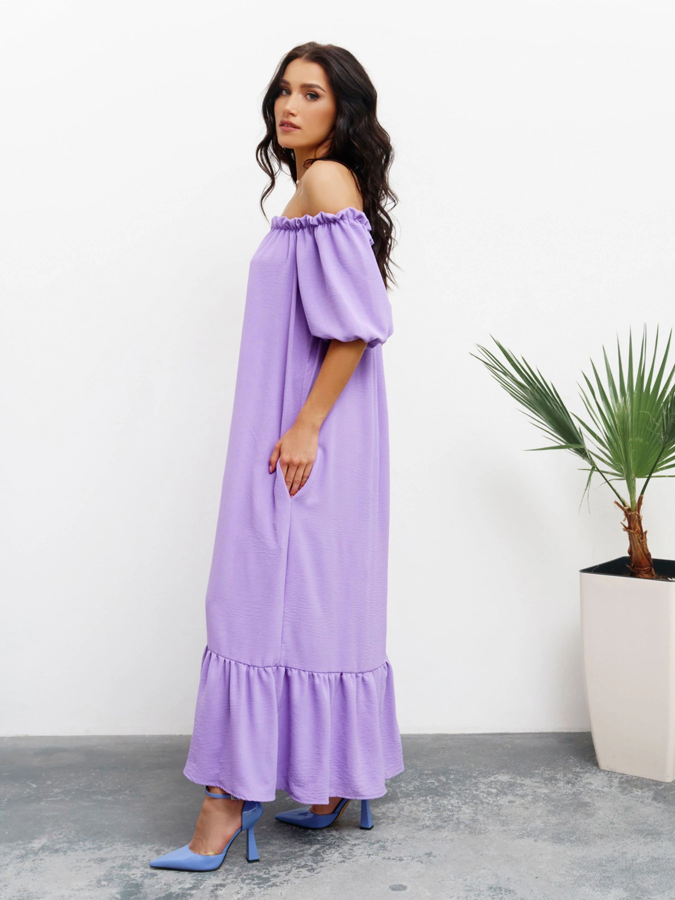 Платья ISSA Plus модель SA-236_lilac. Платья ISSA Plus модель SA-236_lilac. Фото