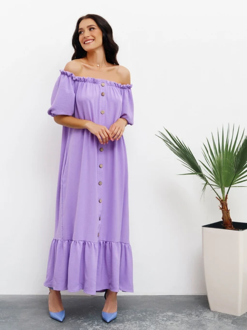 Сукні ISSA Plus модель SA-236_lilac. Фото