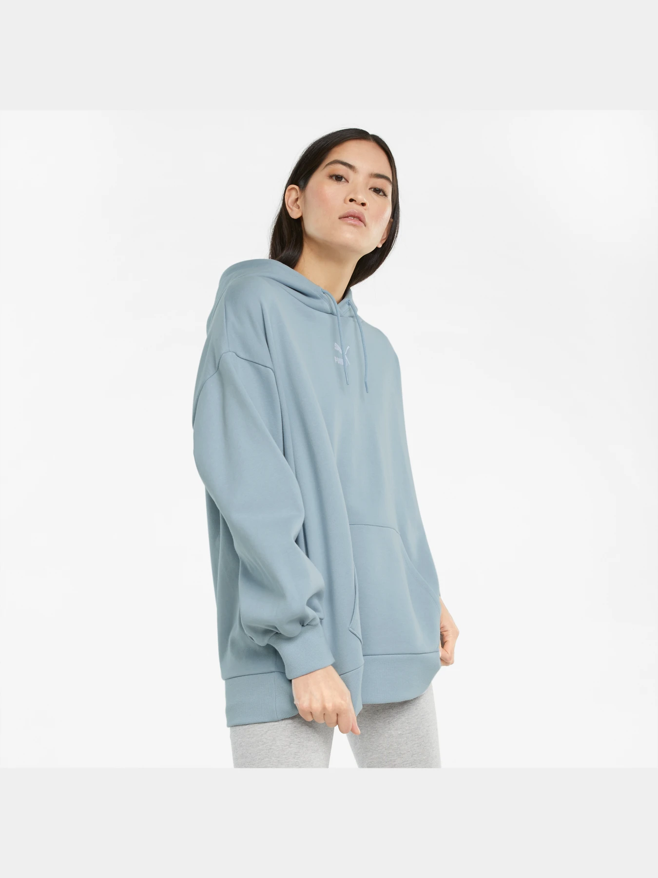 Худи и свитшоты PUMA Classics Oversized Hoodie модель 530412 Фото