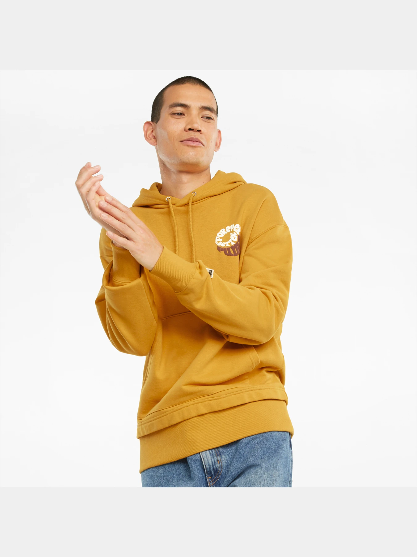 Худи и свитшоты PUMA Downtown Graphic Hoodie Tr модель 531594 Фото