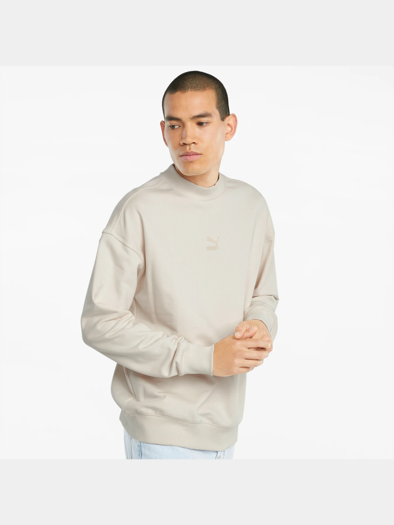 Худі та світшоти PUMA Classics Highneck Crew модель 532136 Фото