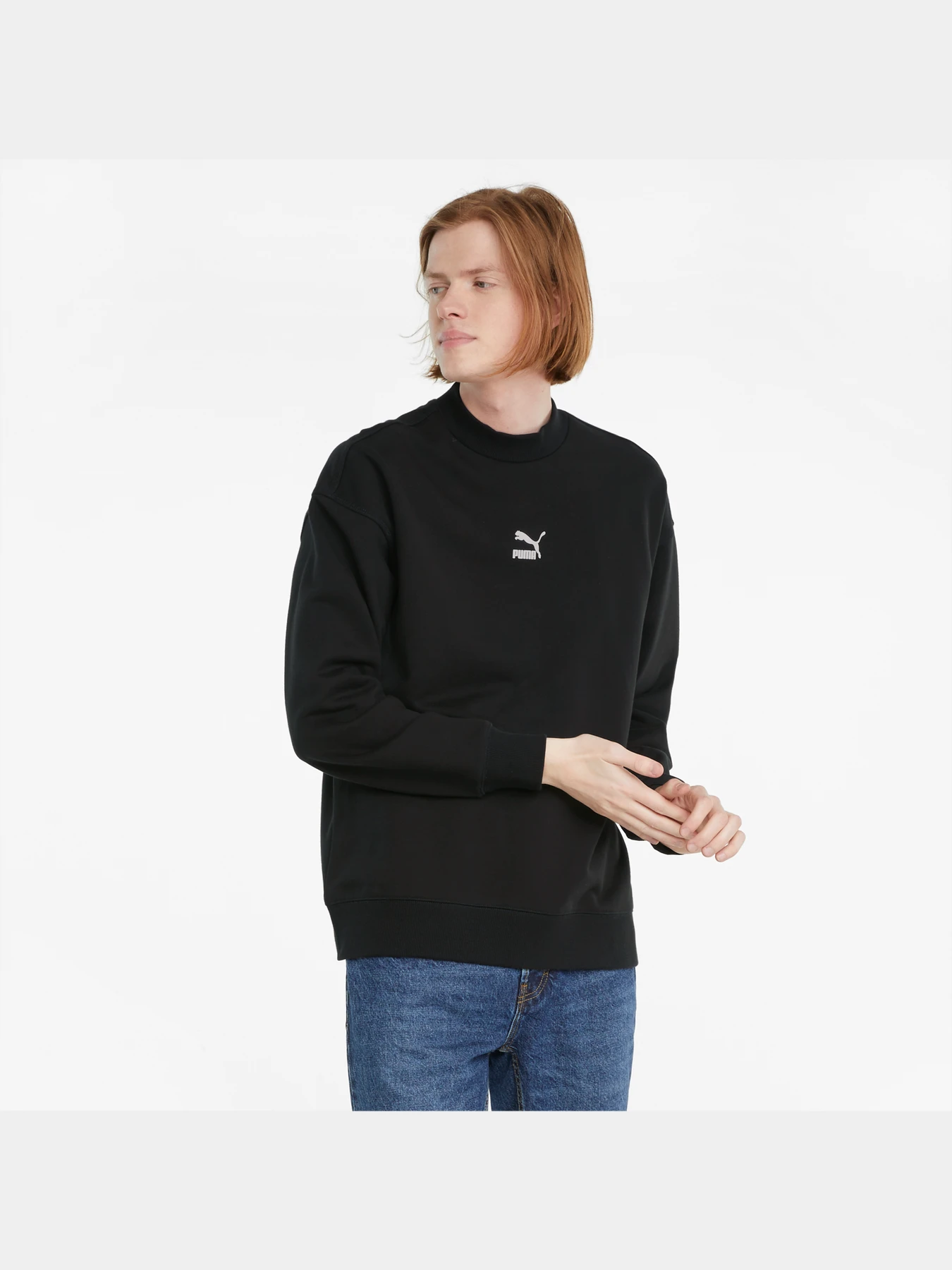 Худі та світшоти PUMA Classics Highneck Crew модель 532136 Фото