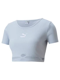 Футболки и поло PUMA Classics Ribbed Tee модель 533450 Фото