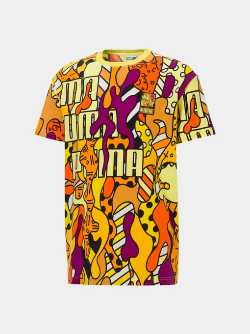 Футболки і поло PUMA x Britto Aop Tee модель 532235 Фото