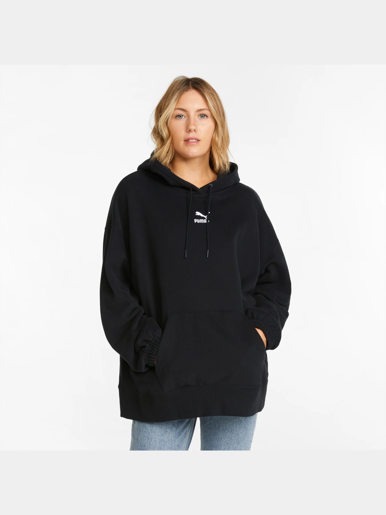 Худи и свитшоты PUMA Classics Oversized Hoodie модель 535060 Фото
