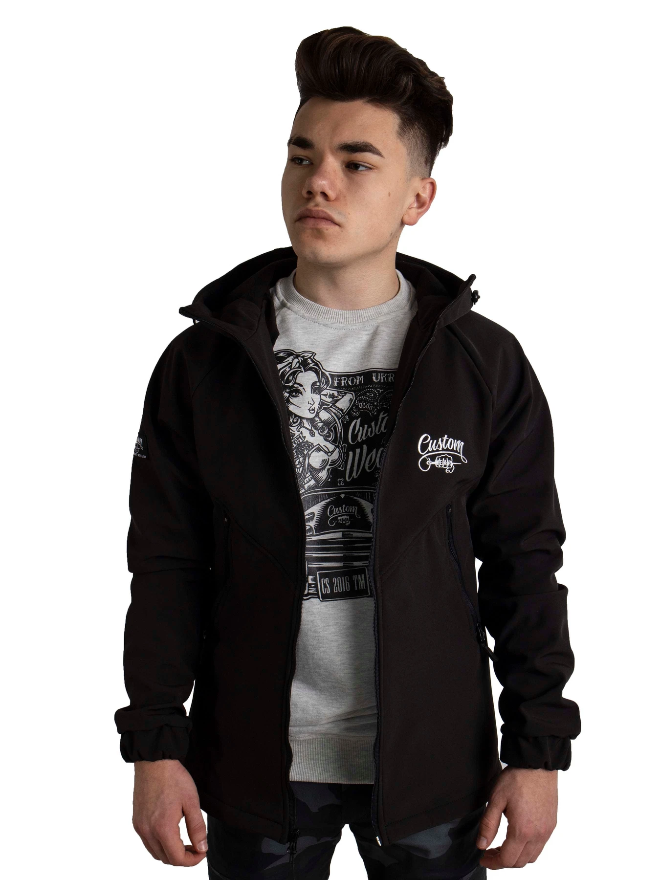 Куртки и дубленки Custom Wear модель cw-jac-6714 Куртки и дубленки Custom Wear модель cw-jac-6714 Фото