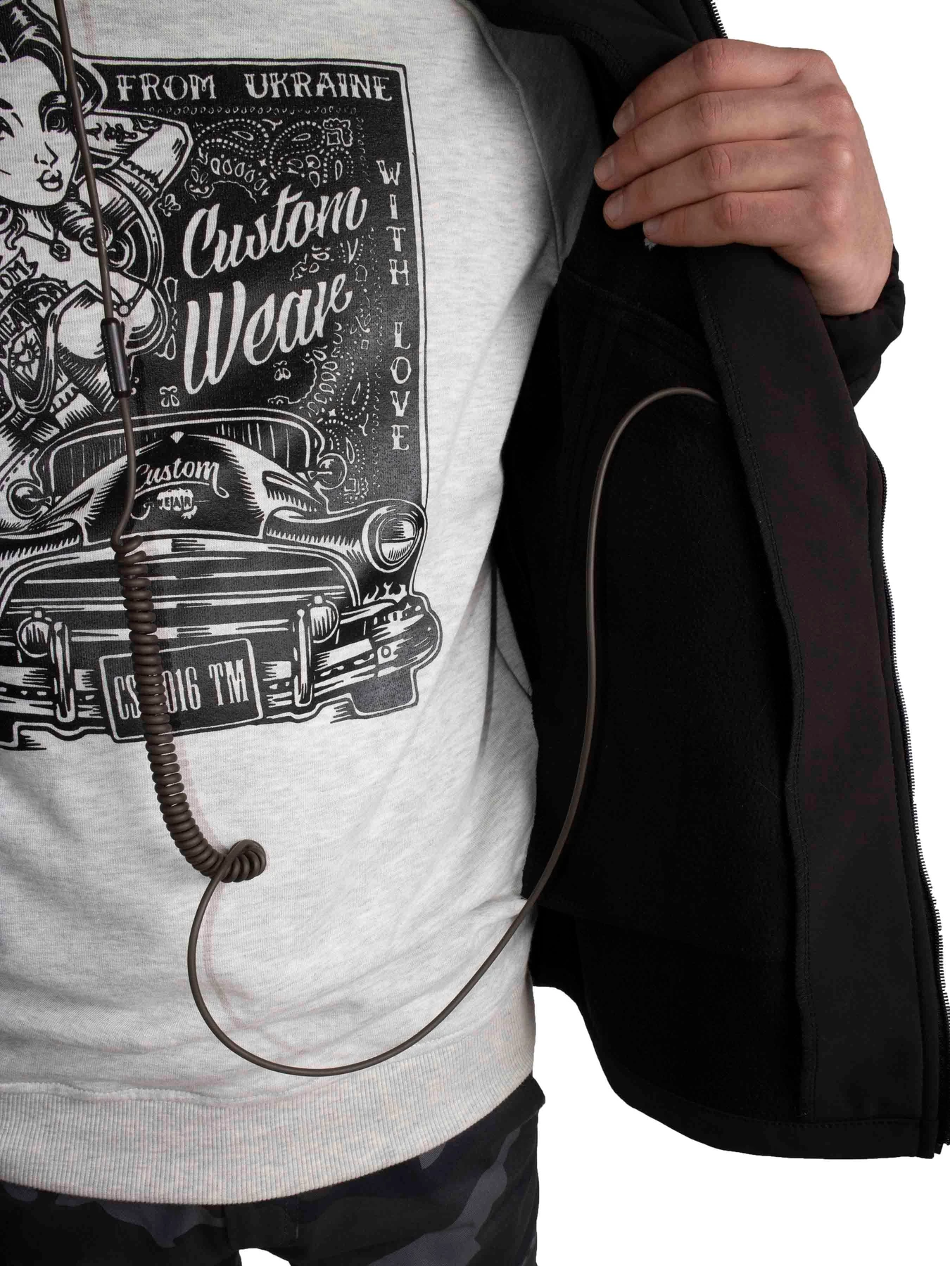 Куртки и дубленки Custom Wear модель cw-jac-6714 Куртки и дубленки Custom Wear модель cw-jac-6714 Фото