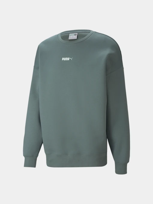 Худі та світшоти PUMA Classics Oversized Crew Fl модель 534287 Фото